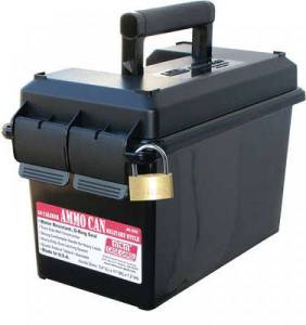 Boite à cartouches MTM AC 50 C NOIRE.