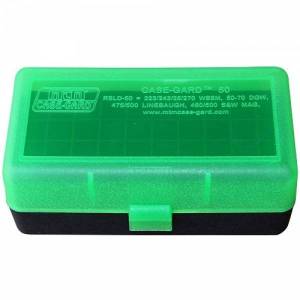 Boite MTM RSLD 50 pour 243 / 270 WSM / 500 S&W GREEN / BLACK.