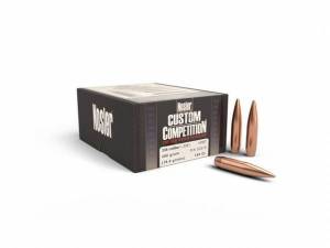 Ogives NOSLER Custom Compétition 338 / 300 Grs HPBT X 100.