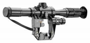 Lunette Russe NPZ PO 2,5 X 18 pour AK.