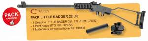 Pack CHIAPPA LITTLE BADGER Cal. 22 LR.