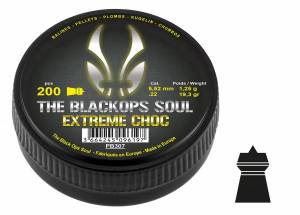 Plombs BLACKOPS SOUL Extreme Choc Cal. 5,5 X 200.