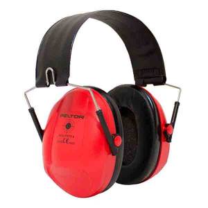 Casque anti - bruit PELTOR BULL'S EYE Rouge.