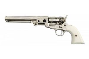 Revolver PIETTA 1851 Nord NAVY Nickelé Deluxe Cal. 44.