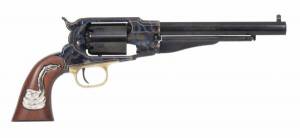 Revolver PIETTA 1858 ARMY ACIER Jaspé Cal. 44 PN SNAKE.