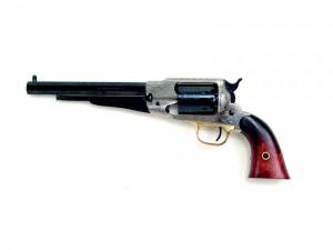 Revolver PIETTA 1858 NEW ARMY GRAVÉ OLD SILVER Cal. 44 PN.