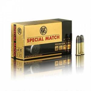 Cartouches 22 LR RWS SPECIAL MATCH X 50.