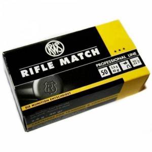 Cartouches 22 LR RWS RIFLE MATCH X 50.