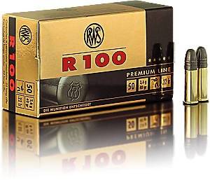 Cartouches 22 LR RWS R 100 par 50.