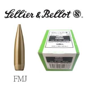Ogives Sellier et Bellot 308 / 7,62 MM - 180 Grs FMJ X 50.