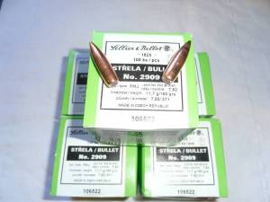 Ogives Sellier et Bellot 311 - 180 Grs FMJ X 100.