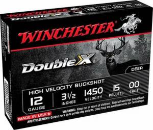 Chevrotines WINCHESTER DOUBLE X Cal. 12 X 89 à 15 GRAINS.