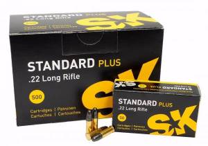Cartouches 22 LR SK Standard Plus Pack de 500.