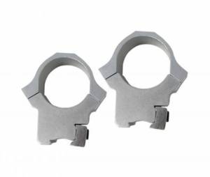 Colliers SUN OPTICS 1 pouce Médium INOX sur rail de 11 MM.
