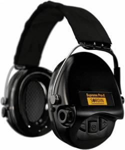 Casque Electronique SORDIN SUPREME PRO X NOIR.