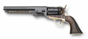 Revolver PIETTA 1851 NAVY YANK ACIER Cal. 380 à blanc.