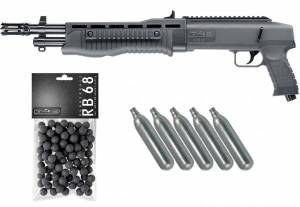 PACK Fusil de défense UMAREX T4 E / HDB 68 - 16 Joules.