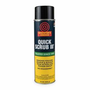 Nettoyant SHOOTER'S CHOICE QUICK SCRUB III pour Action et Détente.