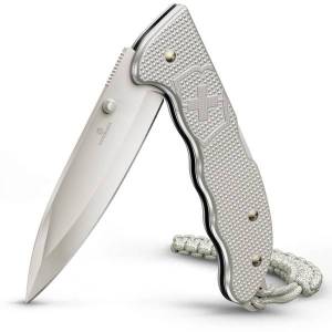 Couteau VICTORINOX EVOK ALOX SILVER.