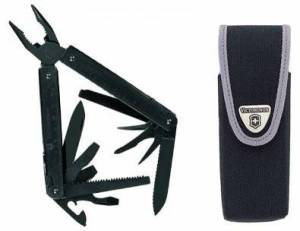 Pince VICTORINOX SwissTool Spirit Noire étui nylon.