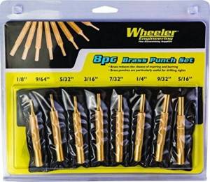 Kit de 8 chasse - goupilles laiton WHEELER.