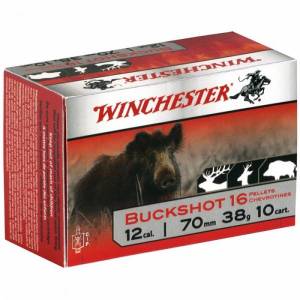 Chevrotines WINCHESTER Cal. 12 X 70 à 16 GRAINS X 10.