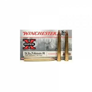 Cartouches 9,3 x 74 R WINCHESTER 286 Grs PP.