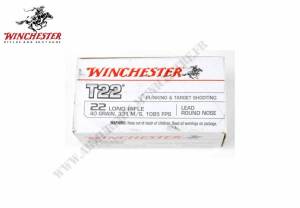 Cartouches 22 LR WINCHESTER T 22 X 50.