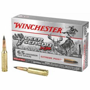 Cartouches 6,5 CREEDMOOR WINCHESTER 125 Grs EXTREME POINT XP