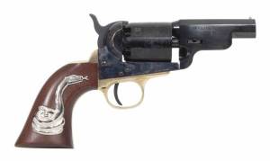 Revolver PIETTA 1851 YANK SNUBNOSE Acier Cal. 36 PN. SNAKE.