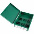 Boite RCBS VERTE pour jeux d' outils.