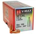 Ogives Hornady 30 - 110 Grs V - MAX Réf. 23010.