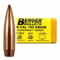 Ogives BERGER 308 / 7,62 MM - 185 Grs JUGGERNAUT TARGET X 100.