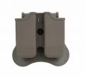 Porte chargeurs TAN Cytac Glock 9mm.