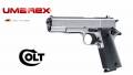 Pistolet UMAREX COLT 1911 CHROMÉ à blanc