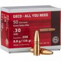 Ogives GECO ZERO .308 / 7,62 MM 136 Grs X 50.