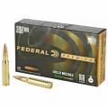 Cartouches 308 Win. FEDERAL 168 Grs GOLD MEDAL BTHP X 20.