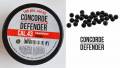 Billes Caoutchouc RUBBER BALLS Concorde Defender Calibre .43 X 100.