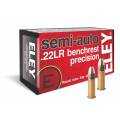 Cartouches 22 LR ELEY SEMI-AUTO BENCH REST PRECISION X 500.