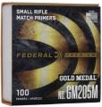 FEDERAL Small Rifle GM 205 Match X 100.