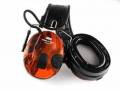 Casque Electronique PELTOR SportTac Vert / Orange+Kit Hygiène.