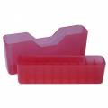 Boite MTM J 20 M Rouge translucide.