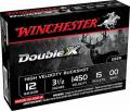 Chevrotines WINCHESTER DOUBLE X Cal. 12 X 89 à 15 GRAINS.