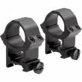 Colliers SUN OPTICS SPORT RINGS Haut 1 pouce sur rail Picatinny.