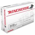Cartouches 308 Win. WINCHESTER 147 Grs FMJ TARGET X 20.